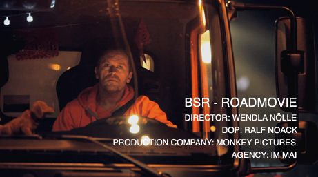 BSR - ROADMOVIE - Director: Wendla Nölle - DOP: Ralf Noack - Production company: Monkey Pictures - Agency: Im Mai