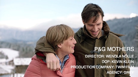 P&G - Director: Wendla Nölle - DOP: Kevin Klein - Production company: Twin Films - Agency: Grey